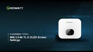 MIN 2.5-6k TL-X OLED Screen Settings