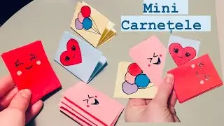 CUM SA FACI carnetele dintr-o coala de hartie foarte simplu și rapid fără lipici