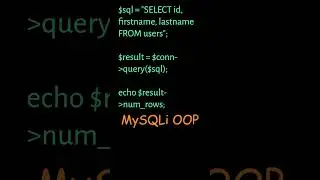 How to count rows in a PHP query result