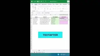 How To Use the NEW Excel TEXTBEFORE & TEXTAFTER Functions to Save Time 