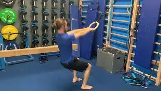 Ring squat jump
