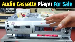 New Stock Audio Cassette Player Tap Deck for Sale । Contect 9425634777 Raja Babu Naisarai