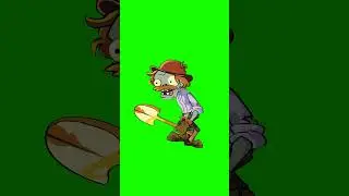 Plants Vs Zombies 2 ( Zombie WALK) Green Screen 