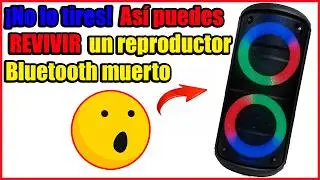 💥Cómo REPARAR REPRODUCTOR BLUETOOTH que NO ENCIENDE ⚡Tampoco CARGA 🔴REVIVIR LA BATERÍA