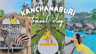 SAFARI PARK KANCHANABURI VLOG | The Most Instagrammable Cafe Bubble In The Forest, After The Rain