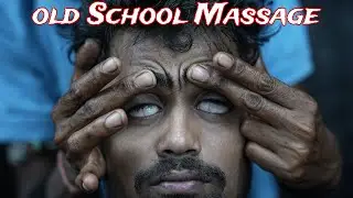 Intense ASMR Old School Head Massage | Neck Cracking ASMR Tapping Head Massage | Scratching Tapping