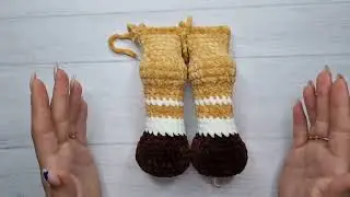 Вяжем парные детали одинакового размера 🤗 Вязание крючком для начинающих.