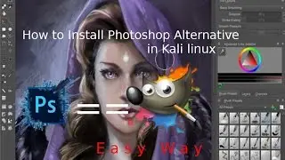 how to install photoshop alternativ in kali linux
