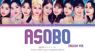 Niziu (ニジュー) - ASOBO (English Ver.) (Color Coded Lyrics Eng/Rom/Kanji)