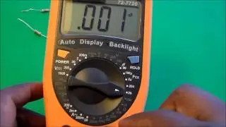 How to Measure Capacitance and Resistance Using a Multimeter