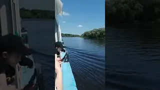 Ева. Гомель. Поездка на теплоходе