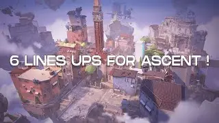 6 LINEUPS YOU NEED ON ASCENT WITH FADE - VALORANT