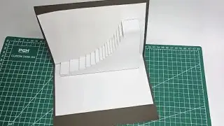 DIY Pop UP 3D  Paper Stairs | How to Make Paper Stairs | Paper Staircase Beginner Friendly Tutorial