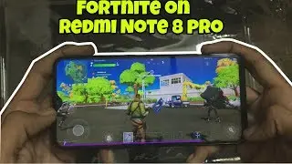 Fortnite on Redmi Note 8 Pro Full Gameplay