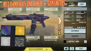M13 DAMASCUS GUNSMITH (SECRETLY META)
