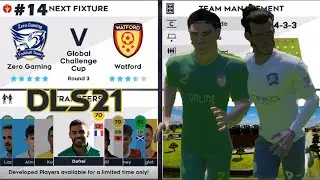 Dream League Soccer 2021⚽ Android Gameplay Walkthrough | Global Challenge Cup #14
