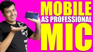 How to Record Voice professionaly on Mobile Phone Microphone as Pro Singing Vocal Voice over Mic