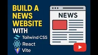 News Website with React.js & Tailwind CSS