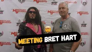 I met WWE Bret Hart and this is how it went