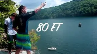 Spicy Cliffjumping at Summersville Lake