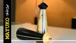 PEPPER AND SALT MILLING, woodturning