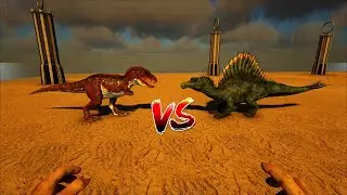T-REX VS SPINOSAURUS | WHO IS BETTER? | ARK UPDATED (2023)