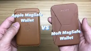Apple MagSafe Wallet vs. Moft MagSafe Wallet!