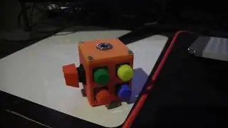 MOVING 3D PRINTED FIDGET CUBE!!!