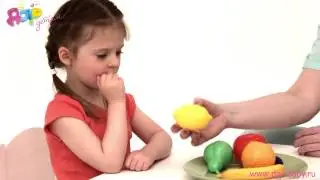 1-3 года, развитие речи, тема фрукты