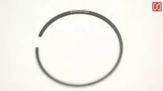 Piston Ring Marking - Fiber Laser