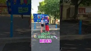 Would You Ride These Jolly Rancher Rides at Hersheypark?! 😮🎢 #themepark #hersheypark #jollyrancher
