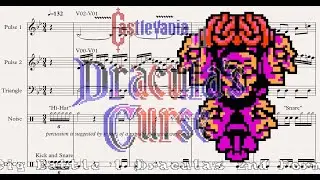 Big Battle 1 (Dracula's 2nd Form) - Castlevania III: Dracula's Curse (NES, 1990) OST - Sheet Music