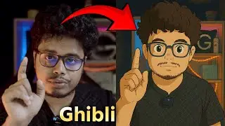 How To Create Ghibli Art। Ghibli style images। Cartoon Photo make