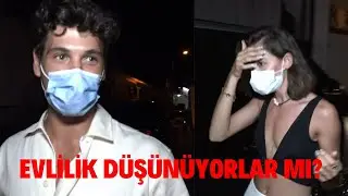 Deniz Can Aktaş ve Hafsanur Sancaktutan Alaçatı'da Görünütlendi