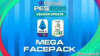PES 2021/PES 2020 Serie A + B Mega Facepack