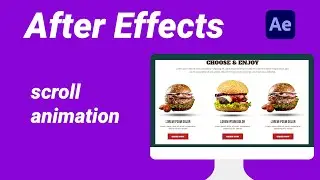 After Effects Tutorial - Scroll Animation