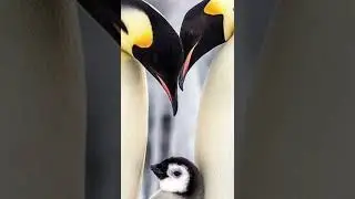 Семья пингвинов