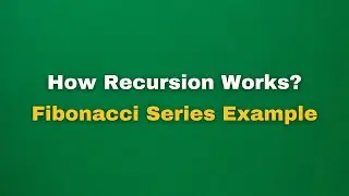 Learn Recursion with Fun: Fibonacci Series in JavaScript Animation! | JavaScript | Recursion | 2024