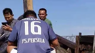 Suasana Pinggiran Laut Pagurawan Batubara