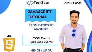 JavaScript DOM Events: Mastering Page Load Events: DOMContentLoaded & Load Event Listeners 