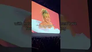 The opening of Sabrina Carpenter's Short n' Sweet tour 💋