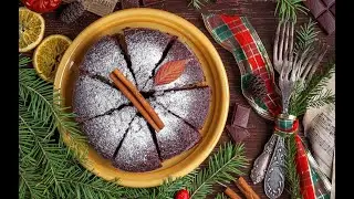 Rich Christmas Cake with Rum, Orange, Fruits, nuts, caramel and spices || Fruit Cake