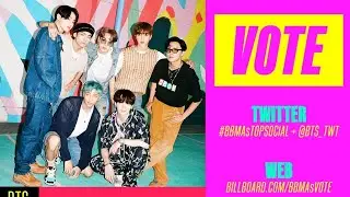 BTS for Top Social Artists at Billboard Music Awards 2021 | HOW TO VOTE FOR BTS ON BBMA's 2021