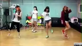 Miss A - Goodbye (dance practice) DVhd