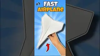 How to Make a Fast Flying Paper plane ✈️ 