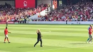Forest v West Ham Steve Cooper FIST BUMP!!  - View From The Trent End