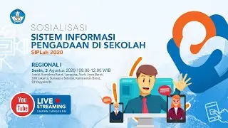 Pembukaan Sosialisasi SIPLah 2020: Regional 1