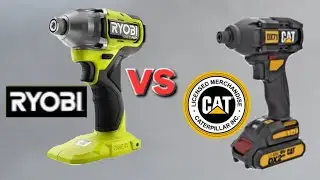 Ryobi vs CAT tests part 2 - drivers screwing around