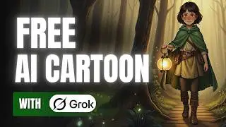 How to Make AI Cartoons for FREE with Grok