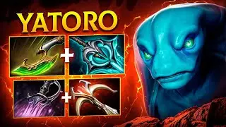 Yatoro МОНСТР на керри Морфе - carry Morphling Dota 2